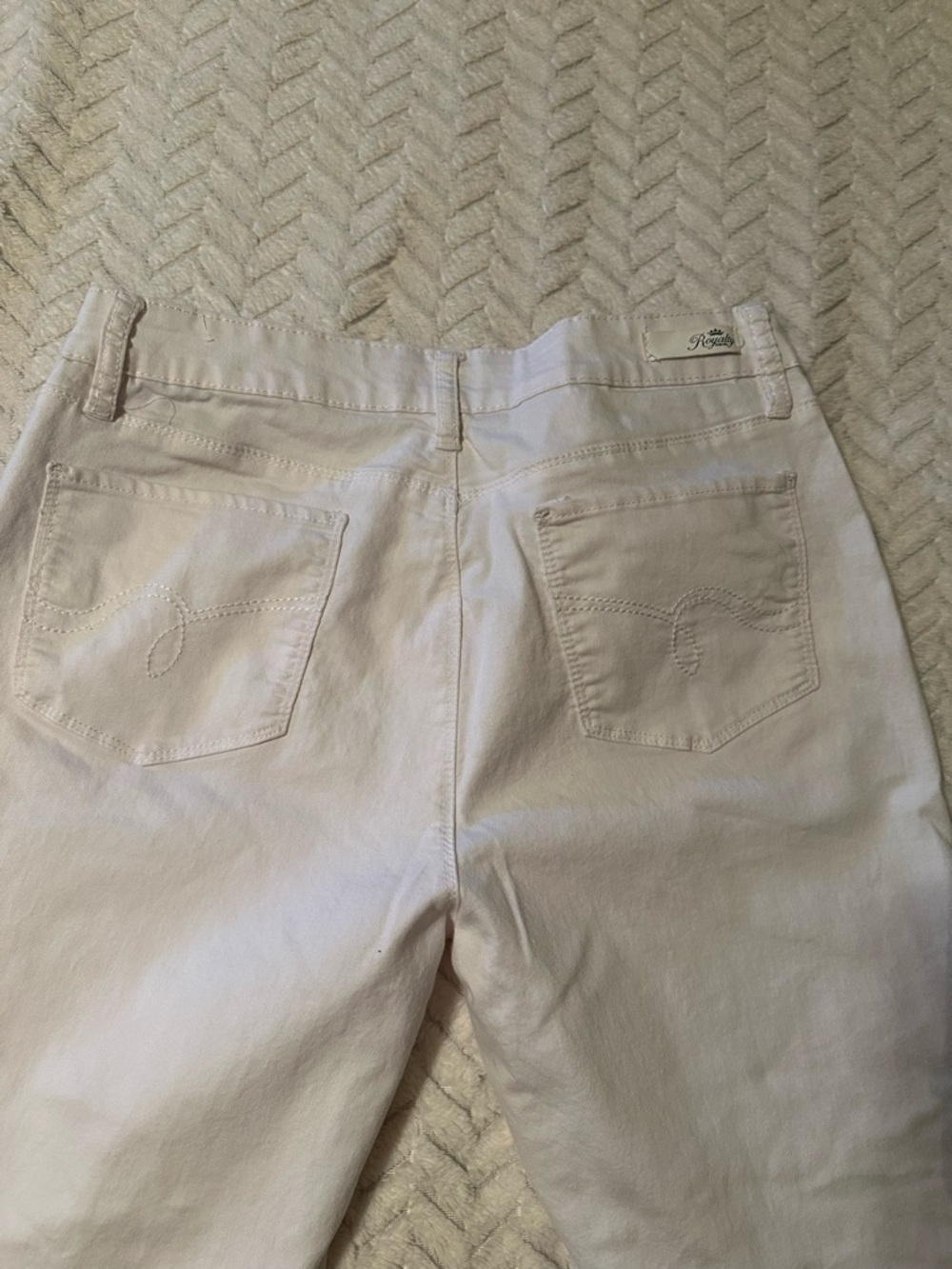 Royalty For Me White Skinny Jeans size 14